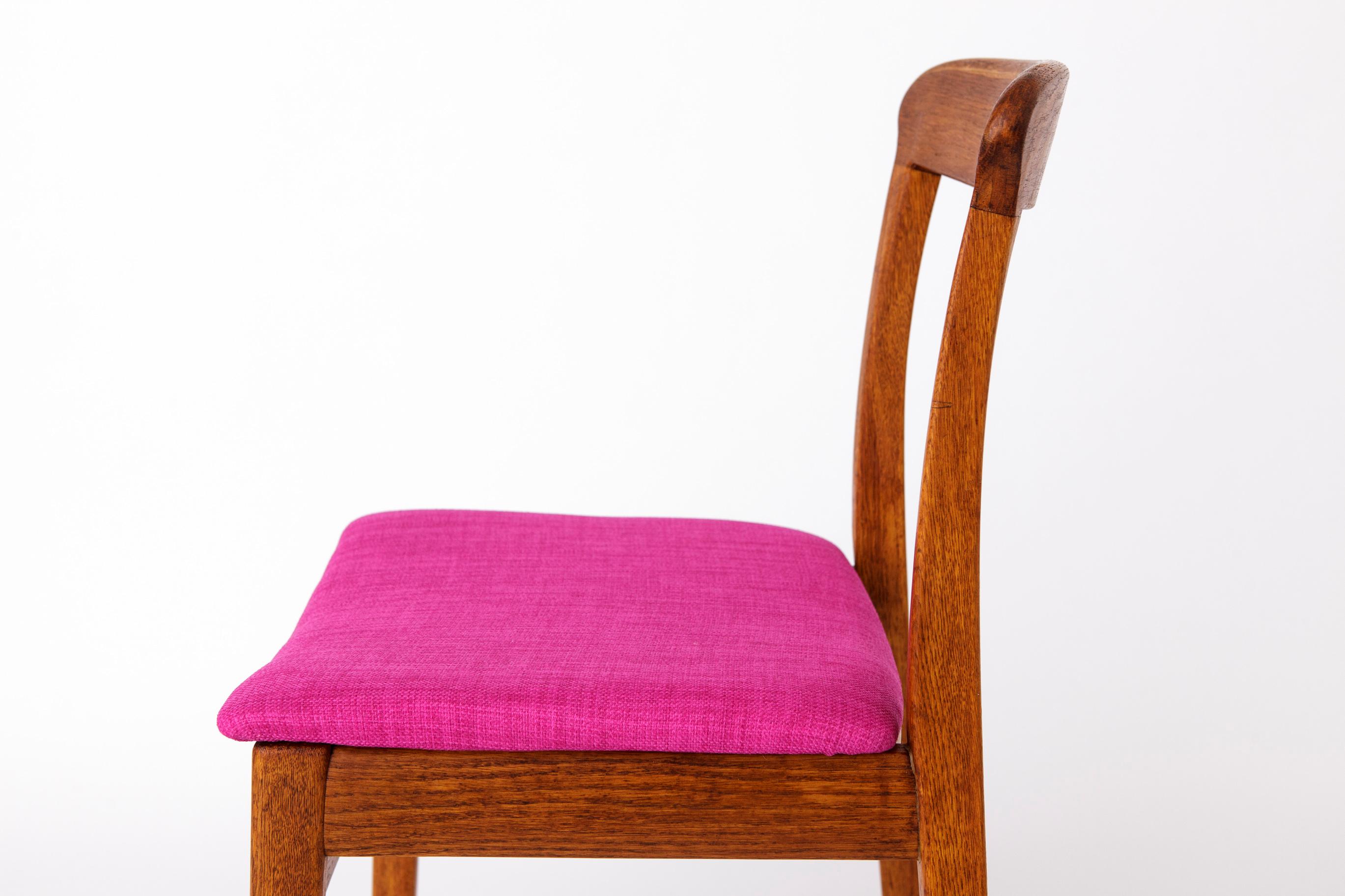 Mid-20th Century Vintage Desk Chair 1960s - Oak Wood, Danish