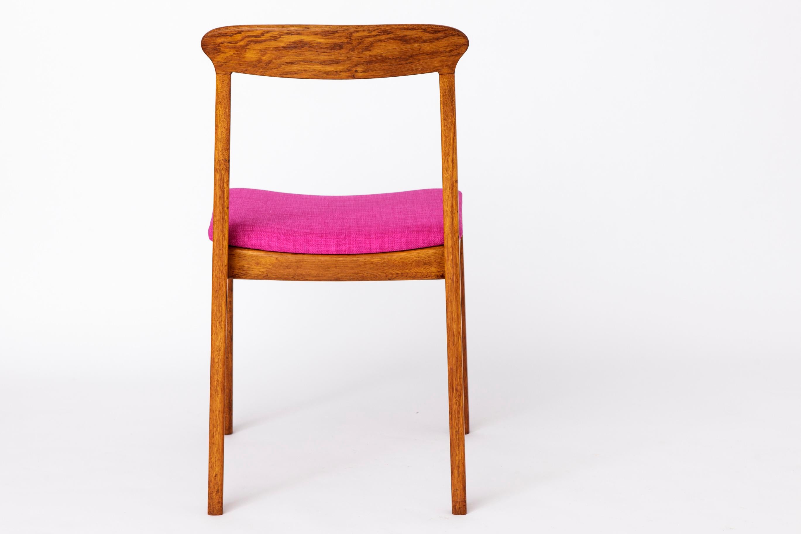 Teak Vintage Desk Chair 1960s - Oak Wood, Danish