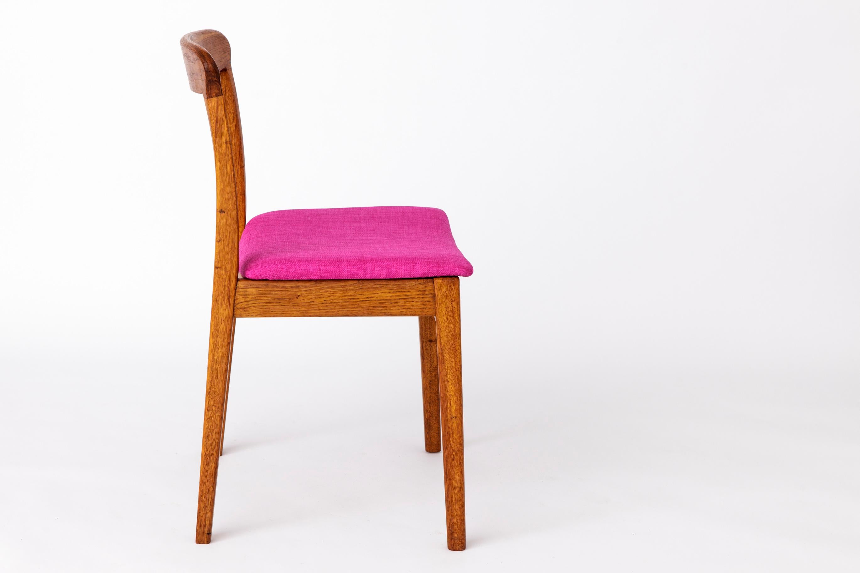Vintage Desk Chair 1960s - Oak Wood, Danish 2