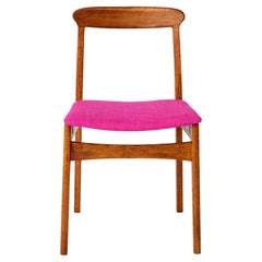 Silla de escritorio vintage años 60 - Madera de roble, danesa