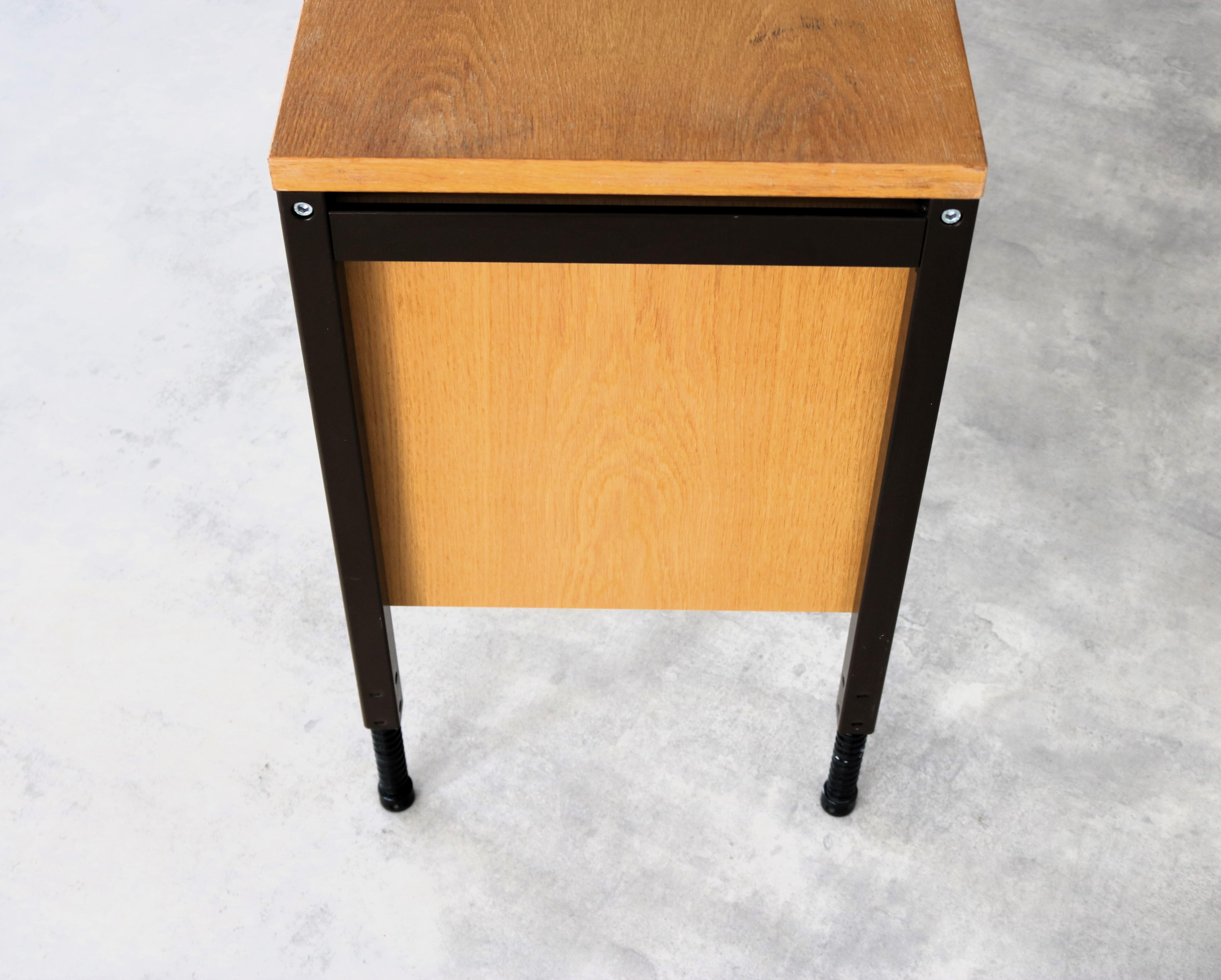 vintage desk  desk  70's  adjustable For Sale 1