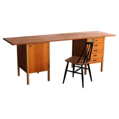 vintage desk  desk  Gullebo AB  60s  Swedish
