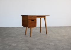 vintage desk  desk  teak  1960s