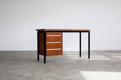 vintage desk  desk  teak  60's