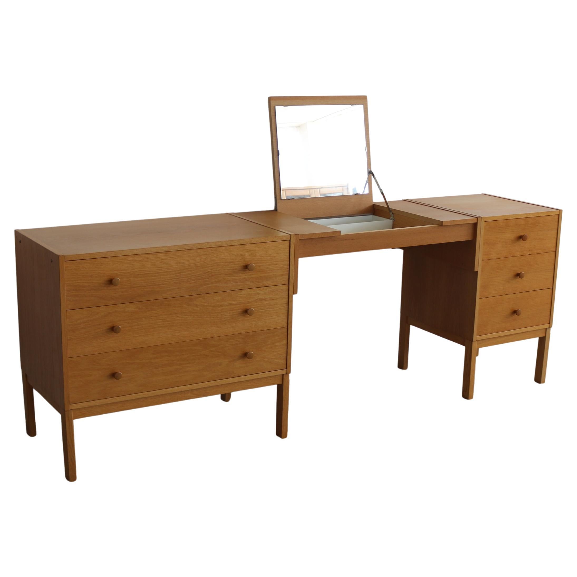 vintage desk  dressing table  1960s  Swedish