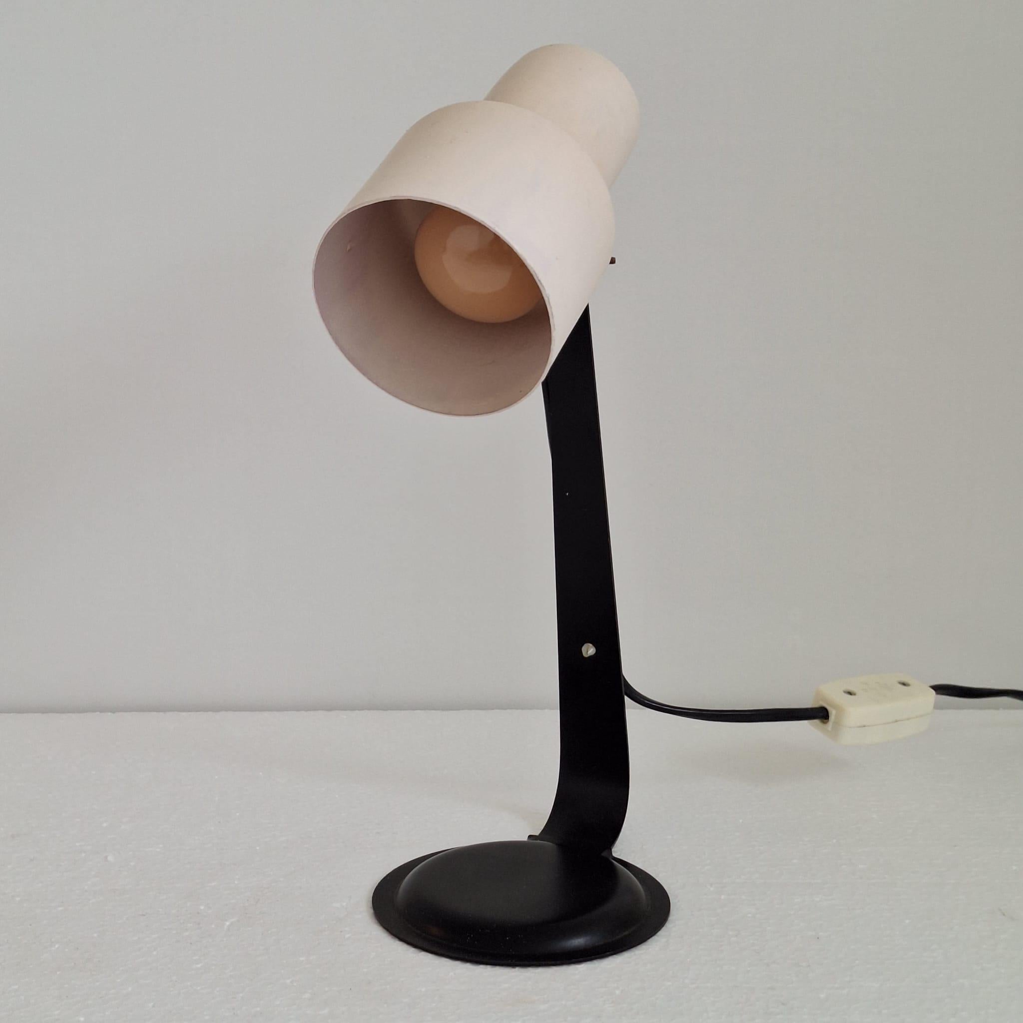 Métal Lampe de bureau Vintage By 1970 en vente
