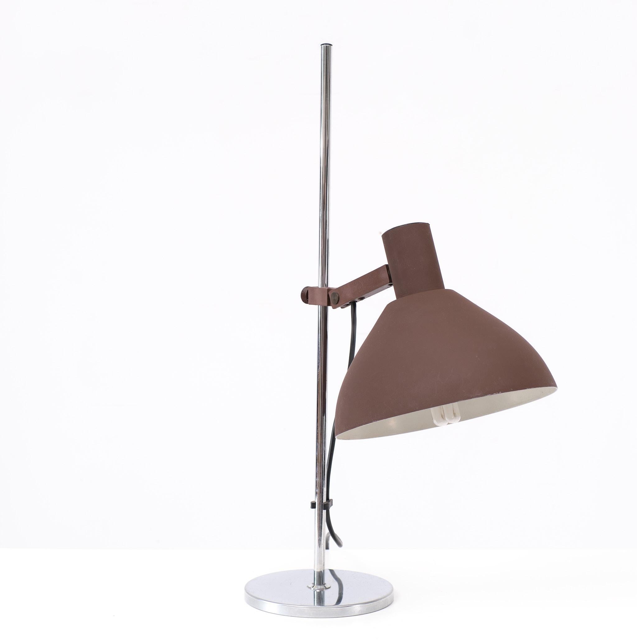 Mid-Century Modern Lampe de bureau vintage attribuée à Koch & Lowy, États-Unis, années 1970  en vente
