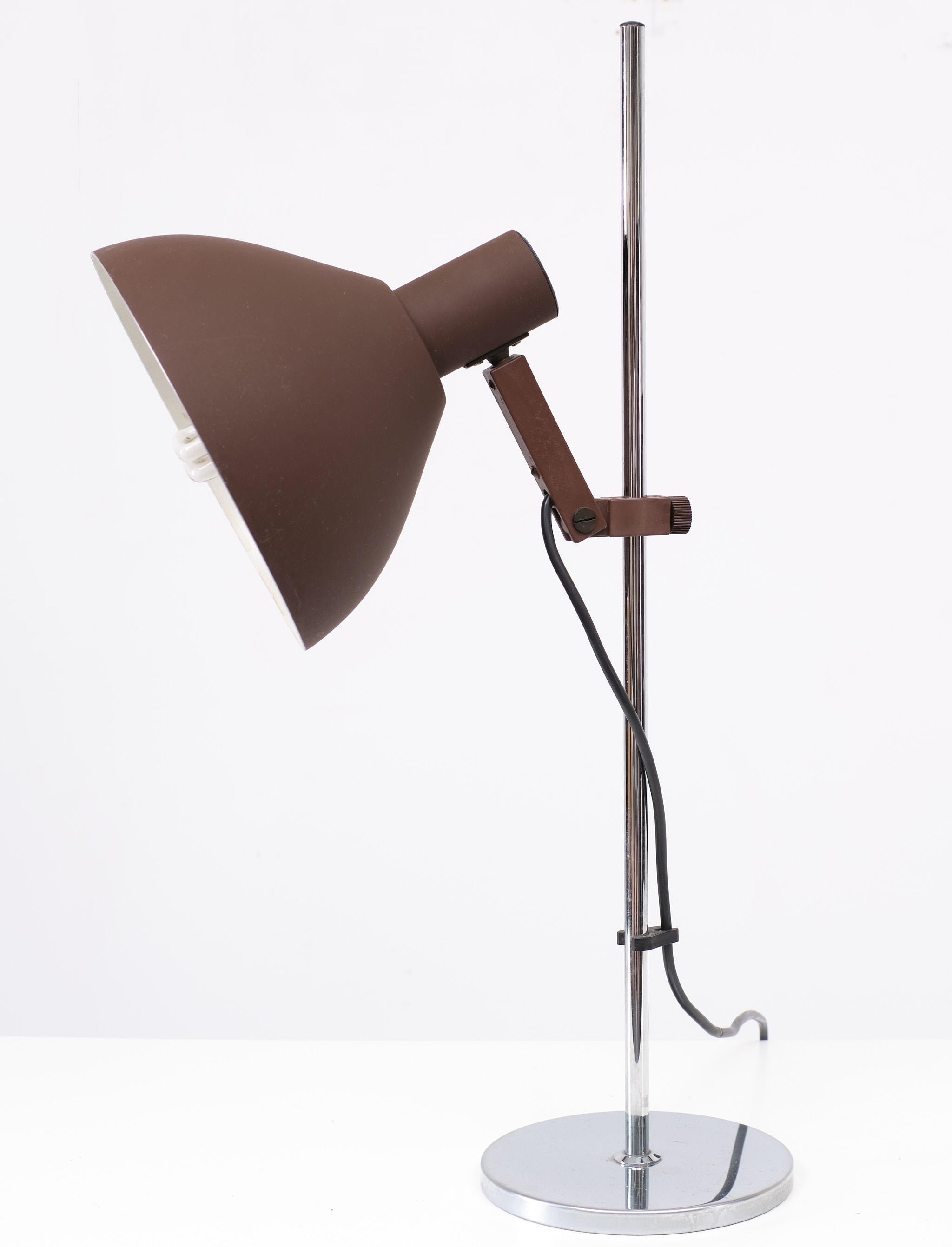 Late 20th Century Vintage Desk Lamp attributed Koch & Lowy 1970s USA  For Sale