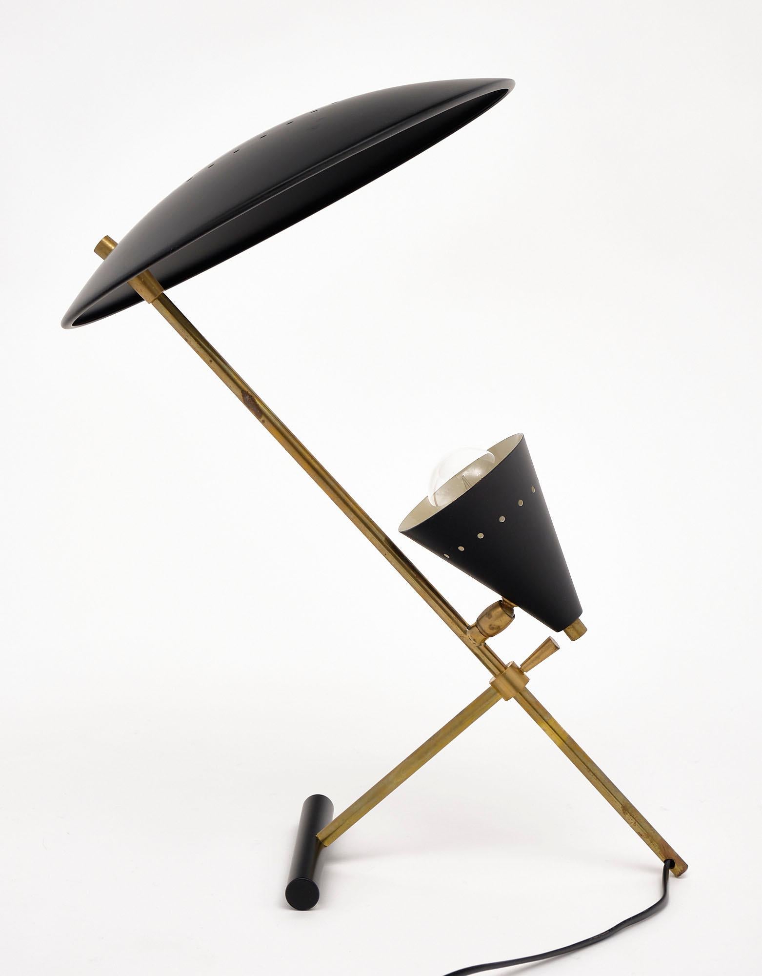 Late 20th Century Vintage Desk Lamp Attributed to Stilnovo