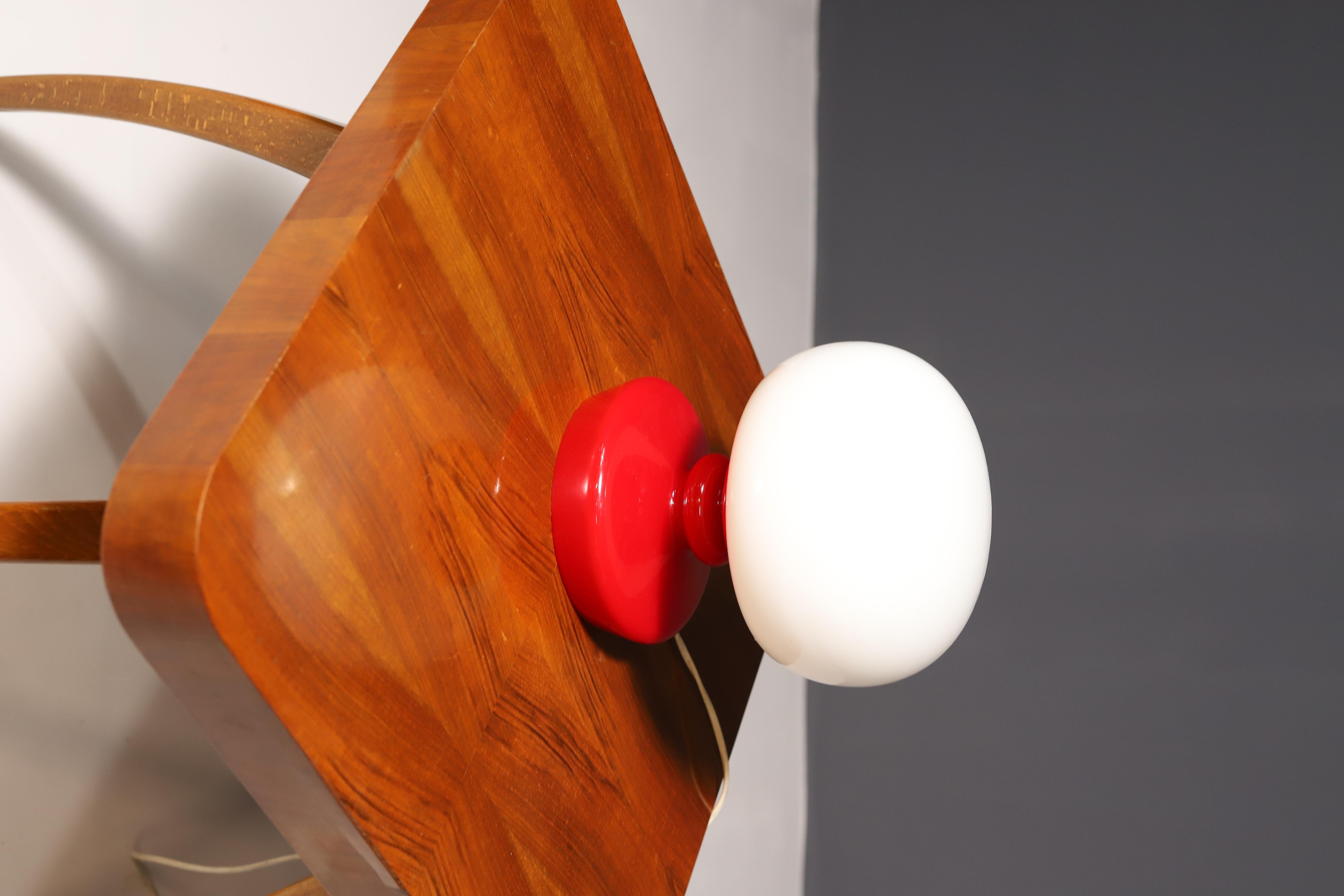 Czech Vintage desk lamp designed by Karel Volf for OS Valašské Meziříčí, 1970´s For Sale