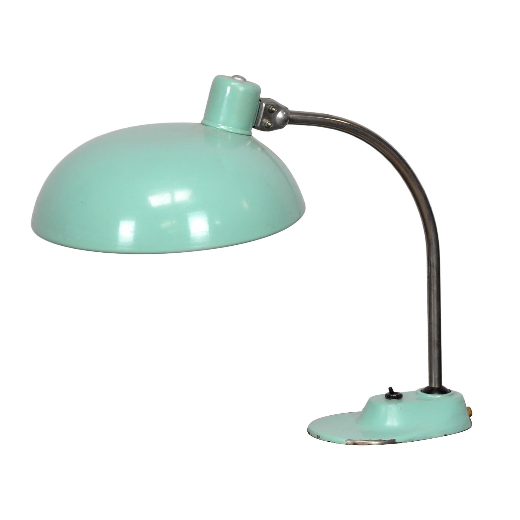 Vintage desk lamp in Art Deco / Streamline Moderne style (approx. 1940–1955)