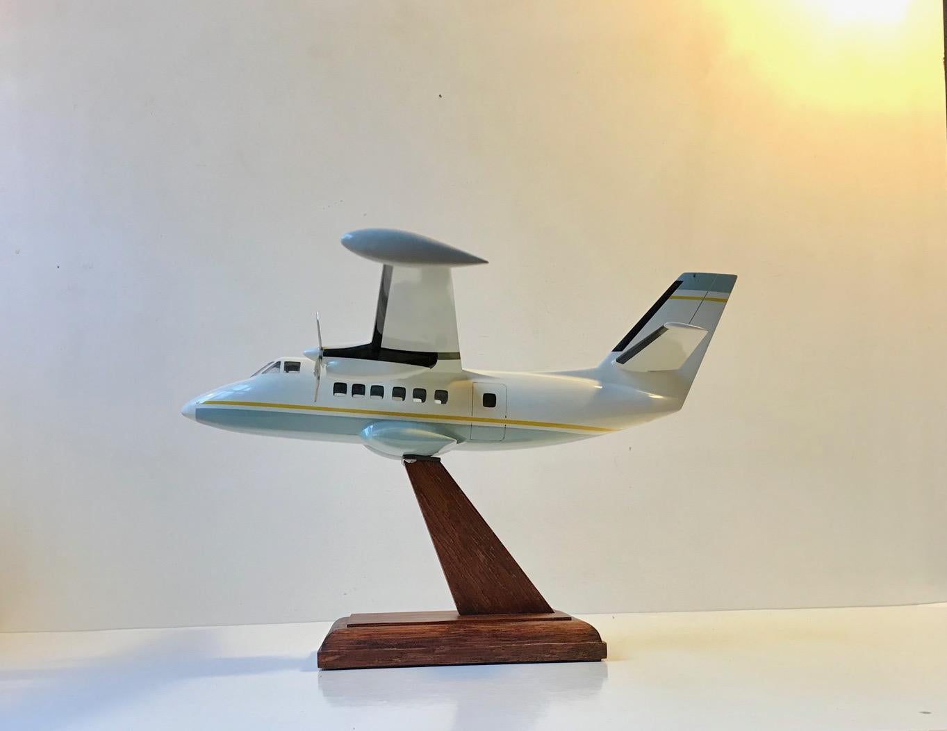 Scandinave Modèle réduit d'avion de bureau vintage, avion privé, Scandinavie, années 1970 en vente