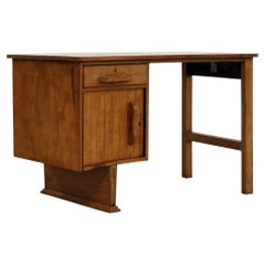 Scrivania vintage  Oak  1950s  Periodo  1950s