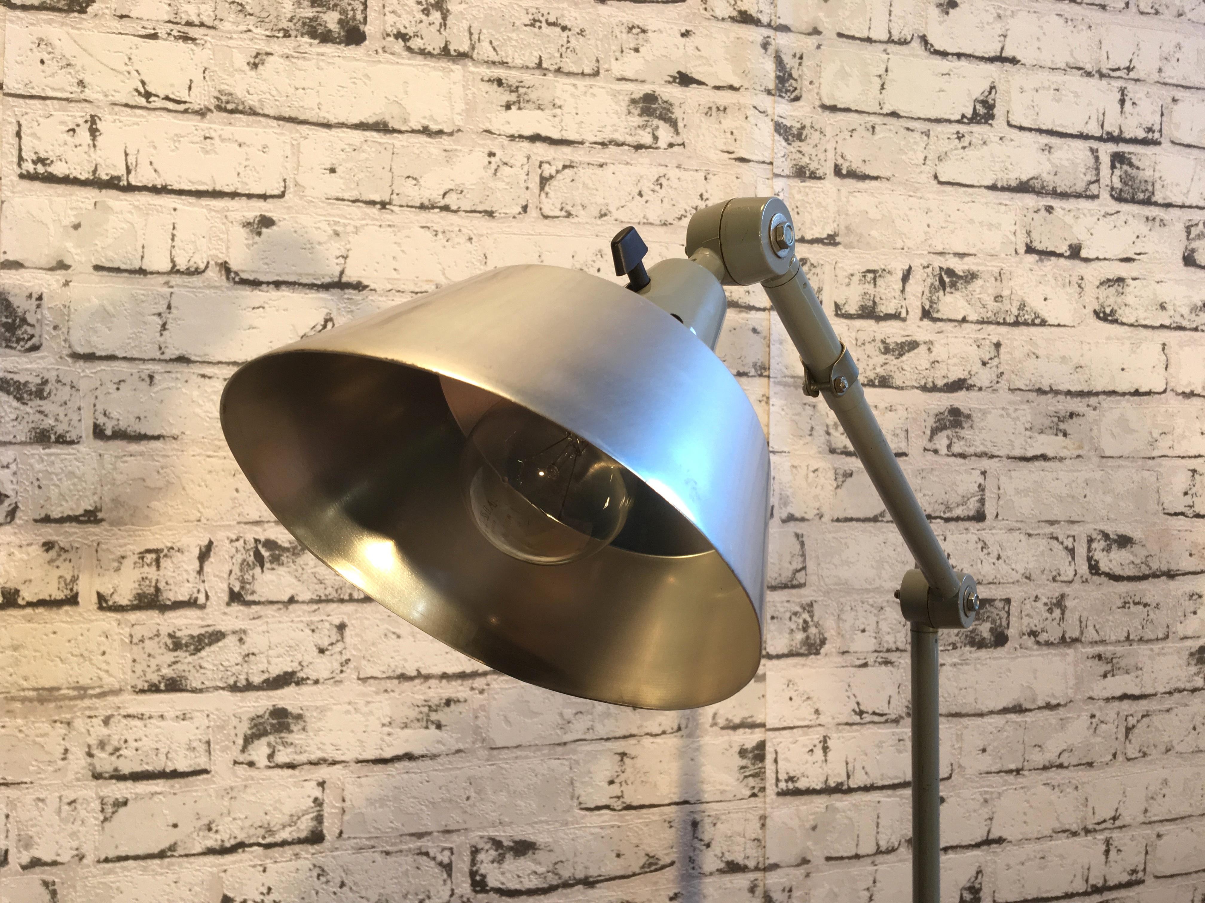 Vintage Desk or Wall Lamp by Curt Fischer for Midgard In Good Condition In Kojetice, CZ