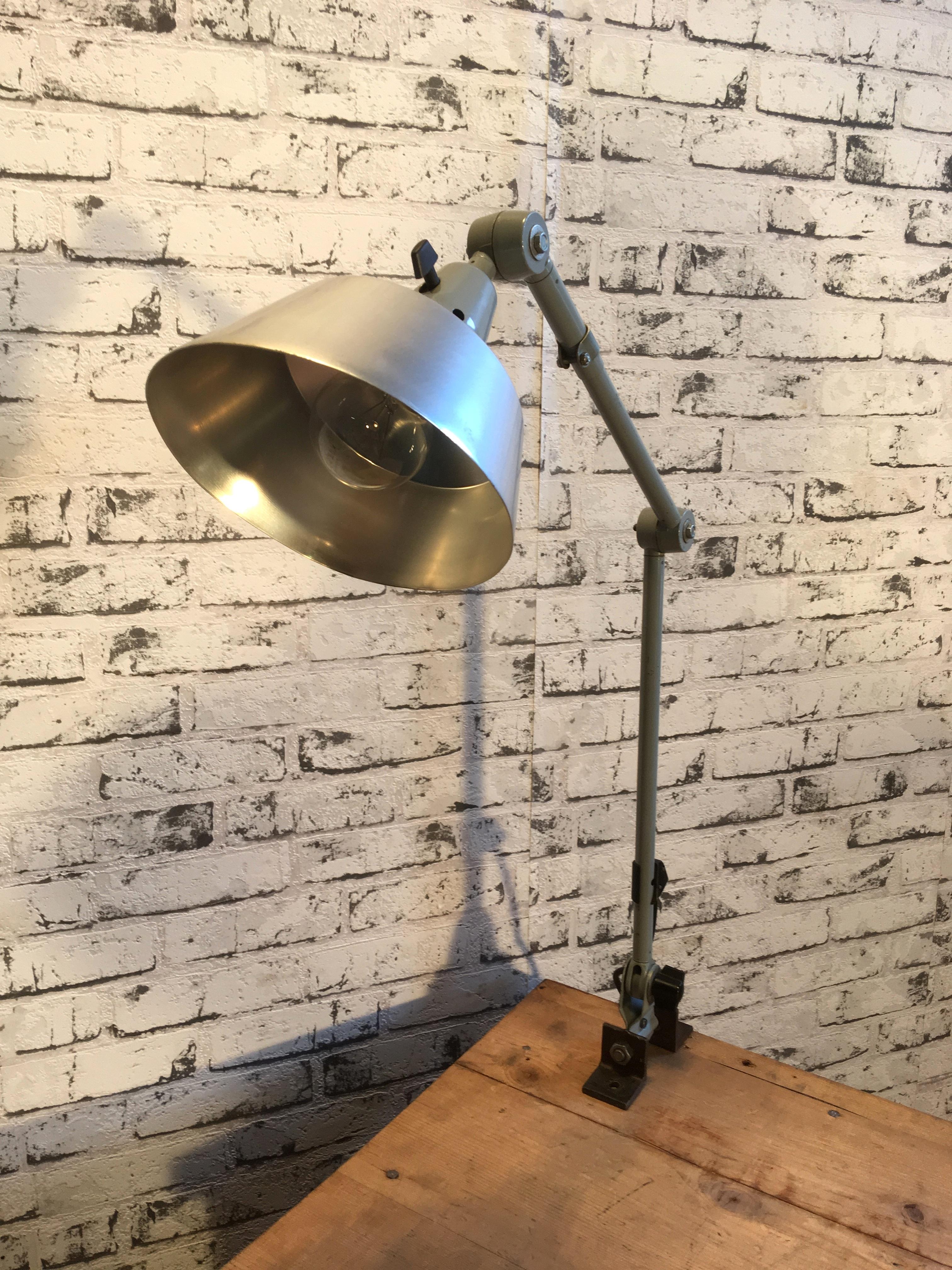 Mid-20th Century Vintage Desk or Wall Lamp by Curt Fischer for Midgard