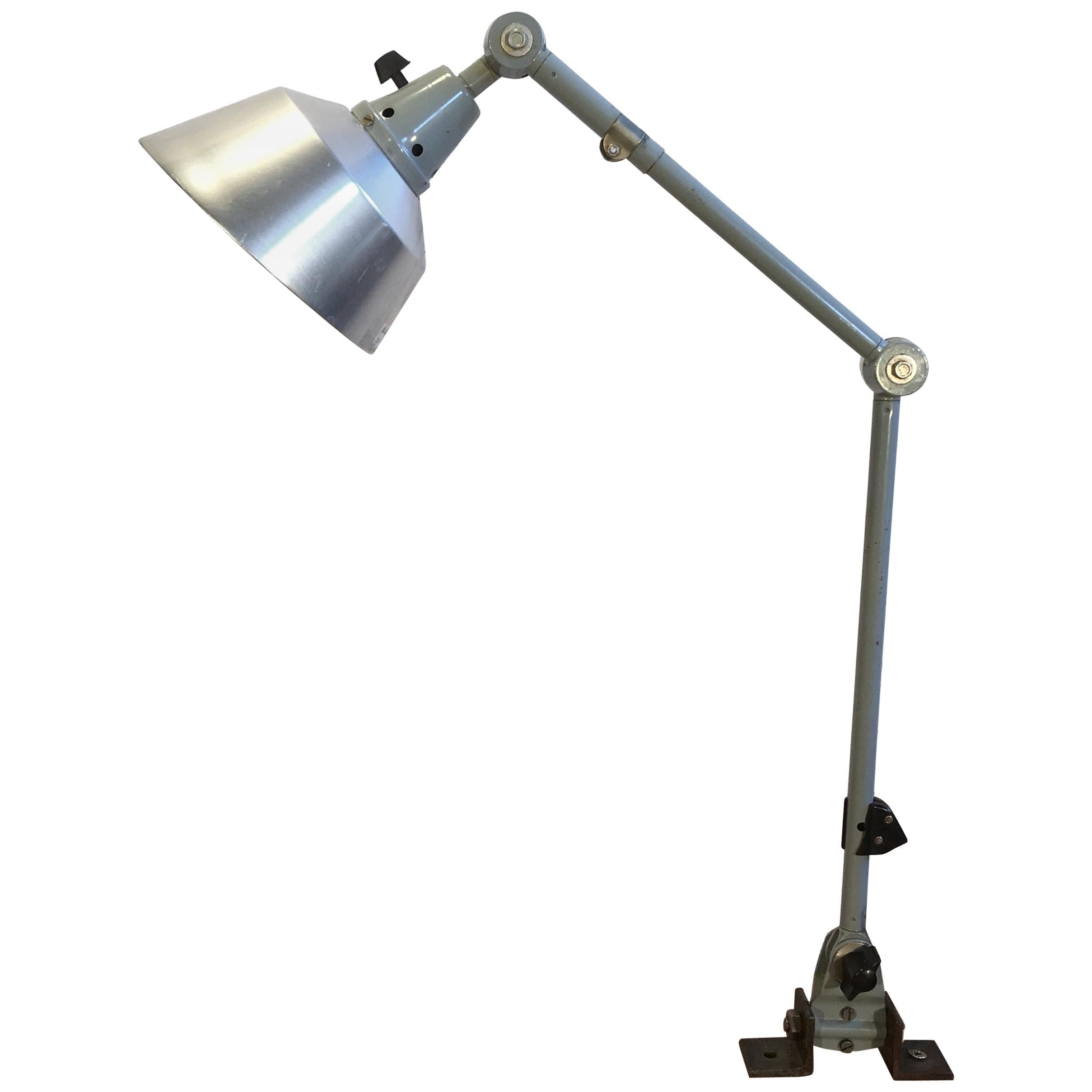 Vintage Desk or Wall Lamp by Curt Fischer for Midgard