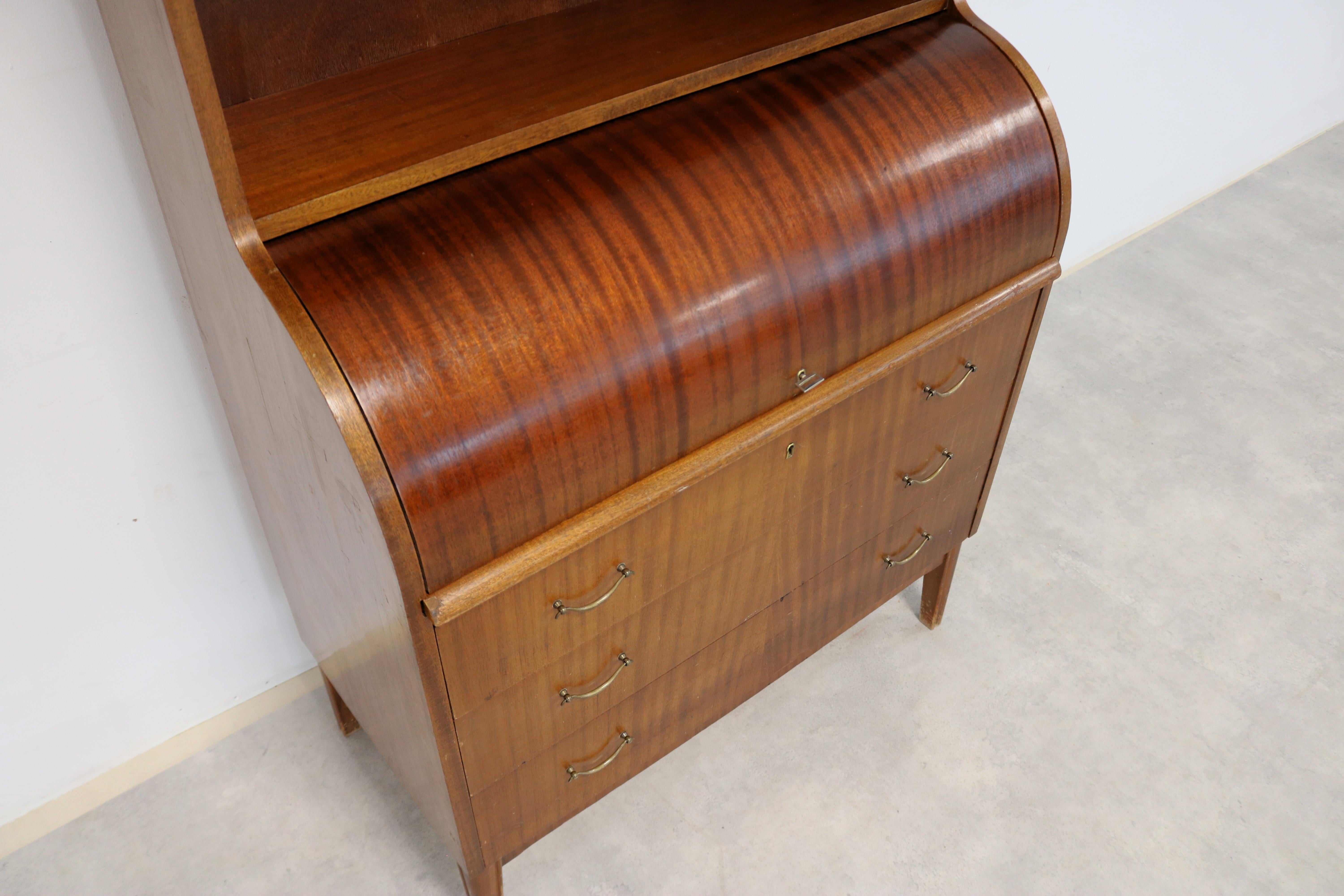 Ottone Scrivania vintage  segretario  1960s  Svezia in vendita