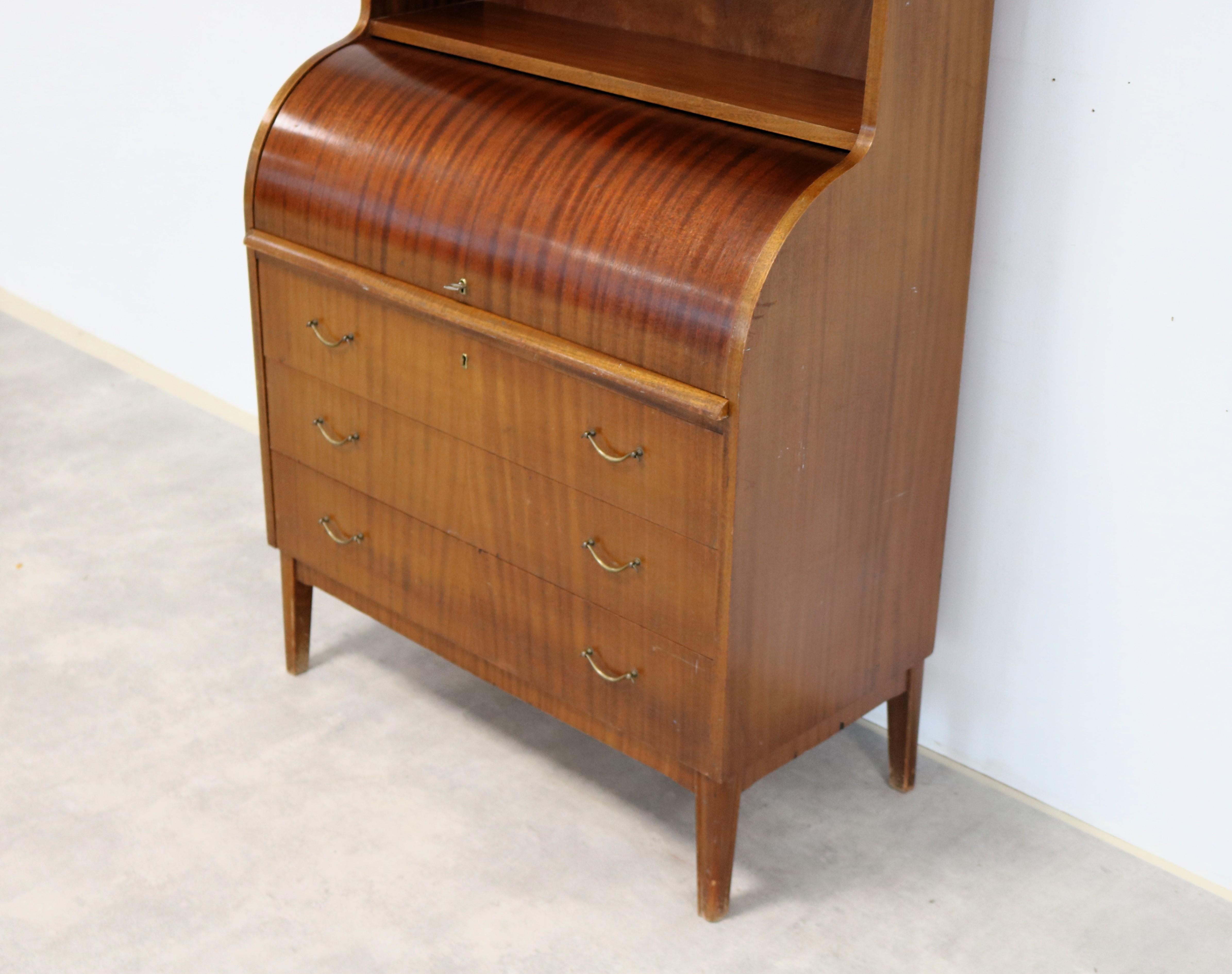 Scrivania vintage  segretario  1960s  Svezia in vendita 1