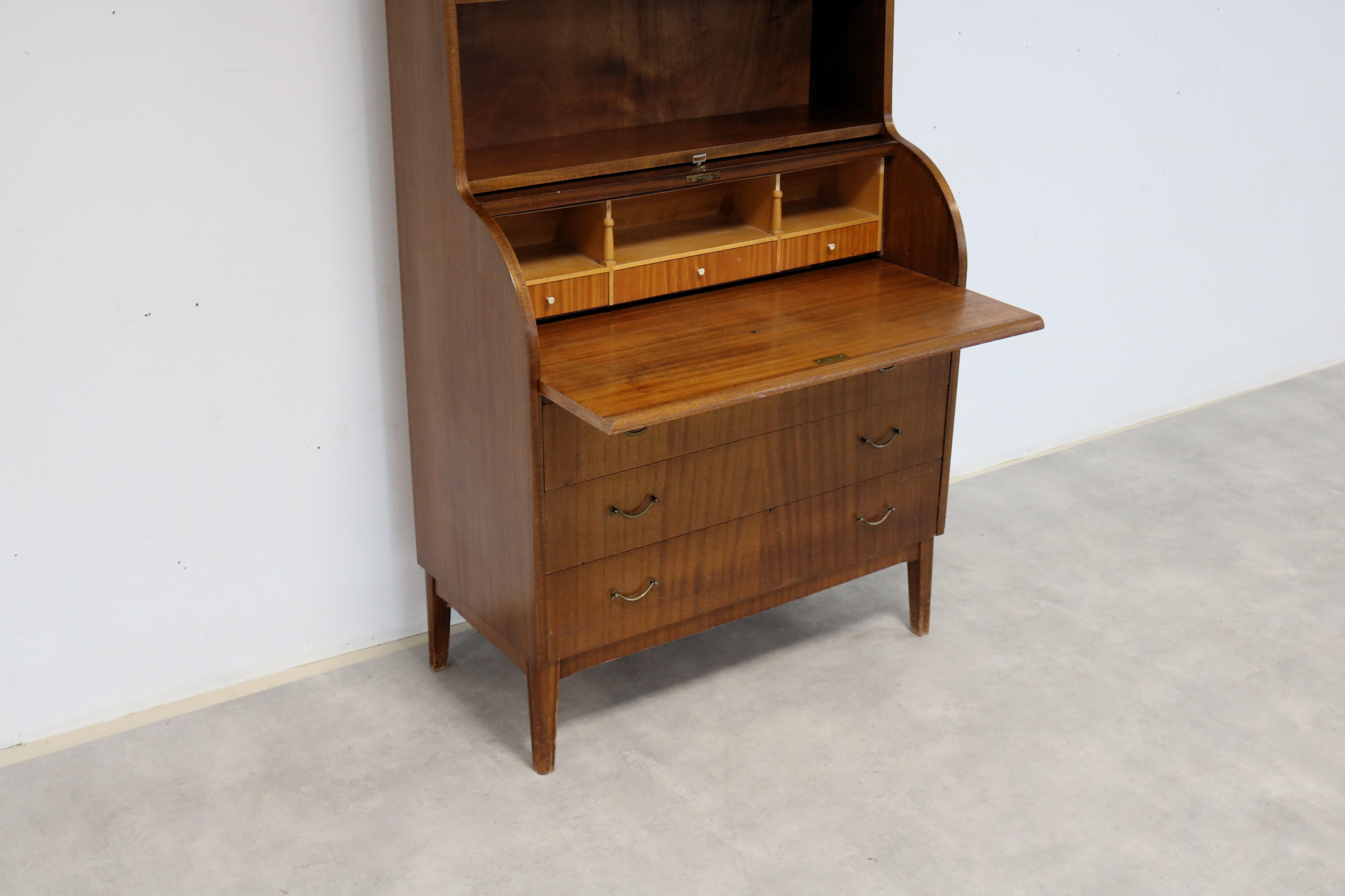 Scrivania vintage  segretario  1960s  Svezia in vendita 3