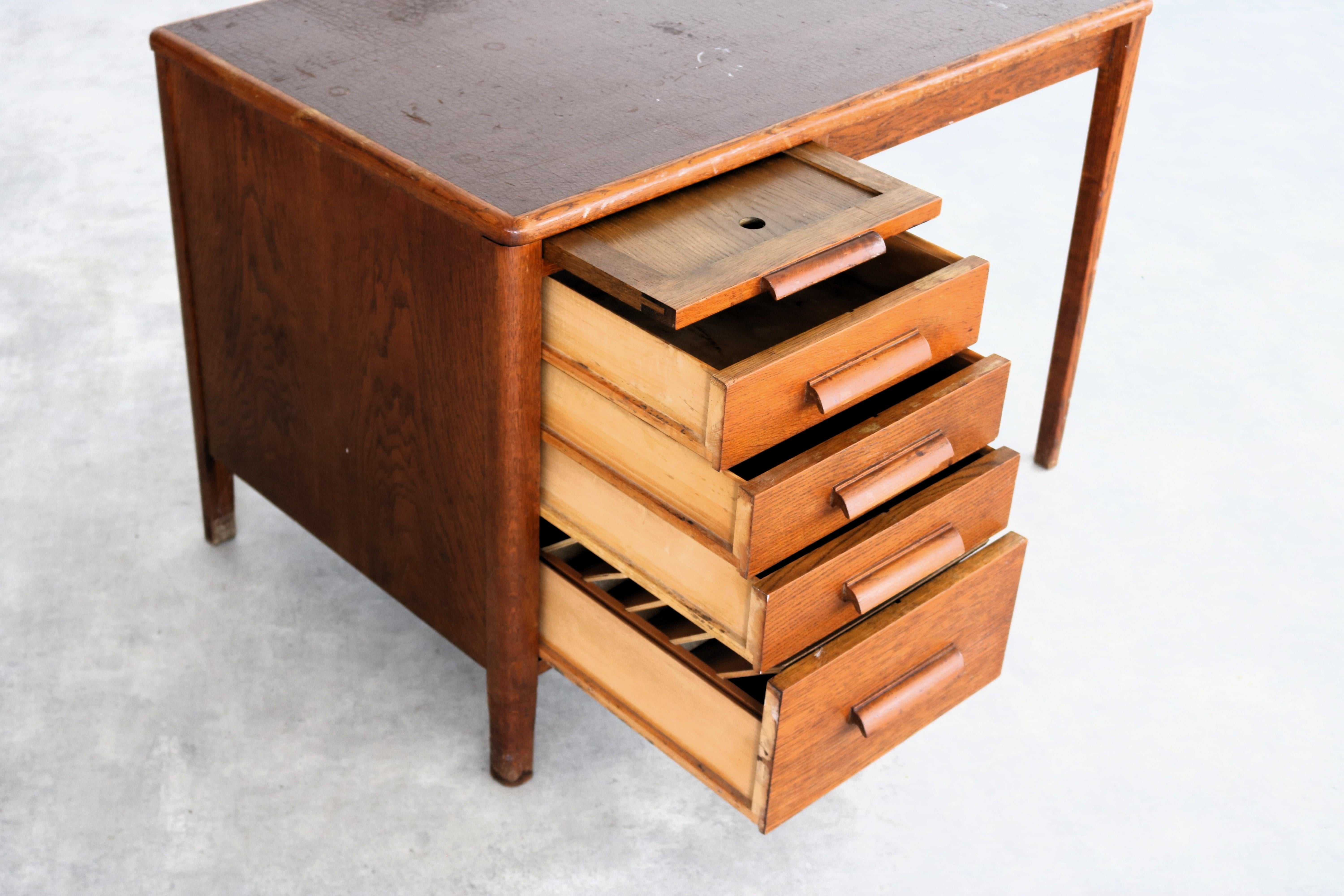 Vintage desk  table  1950s  Sweden For Sale 1
