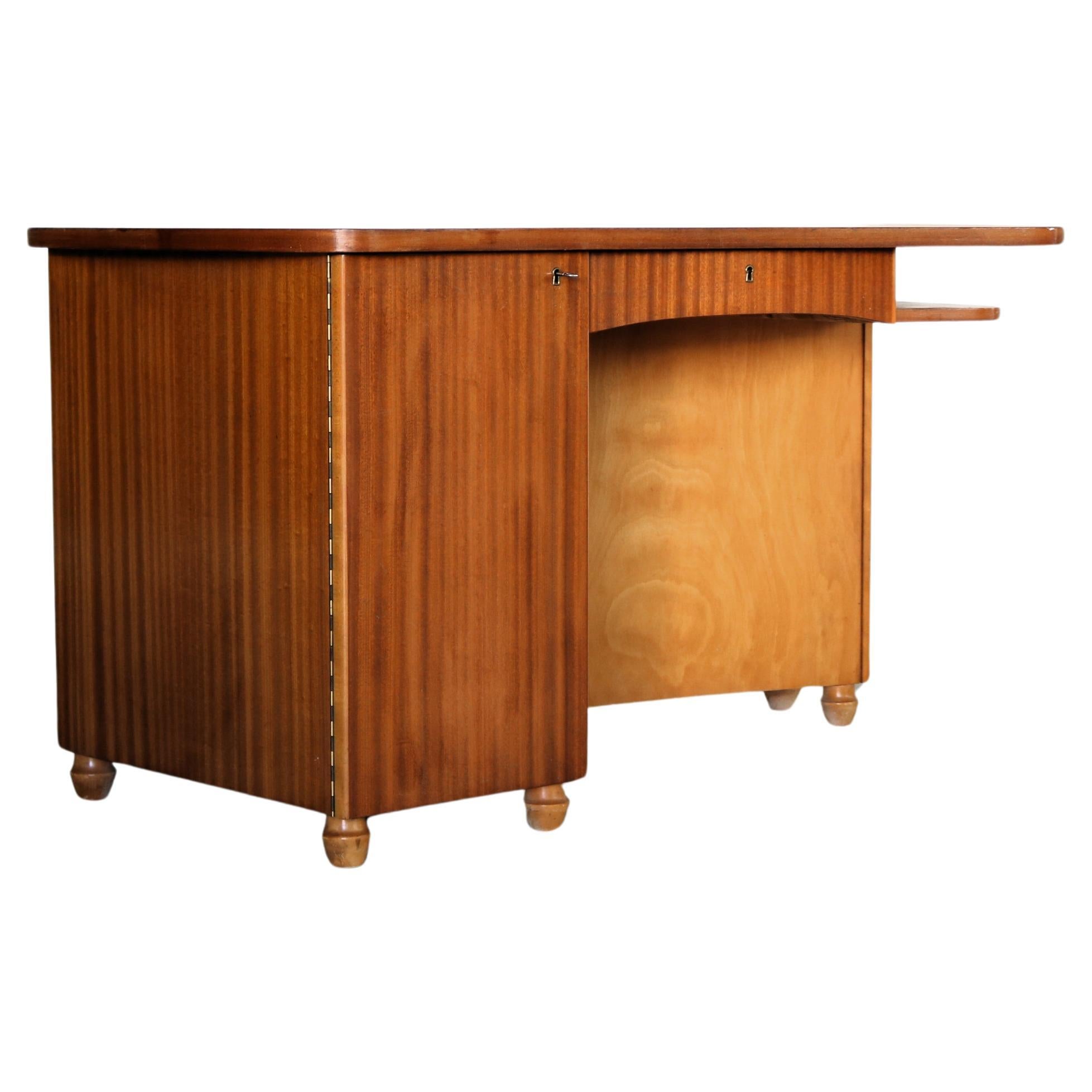 Scrivania vintage  Teak  1960s  Svedese