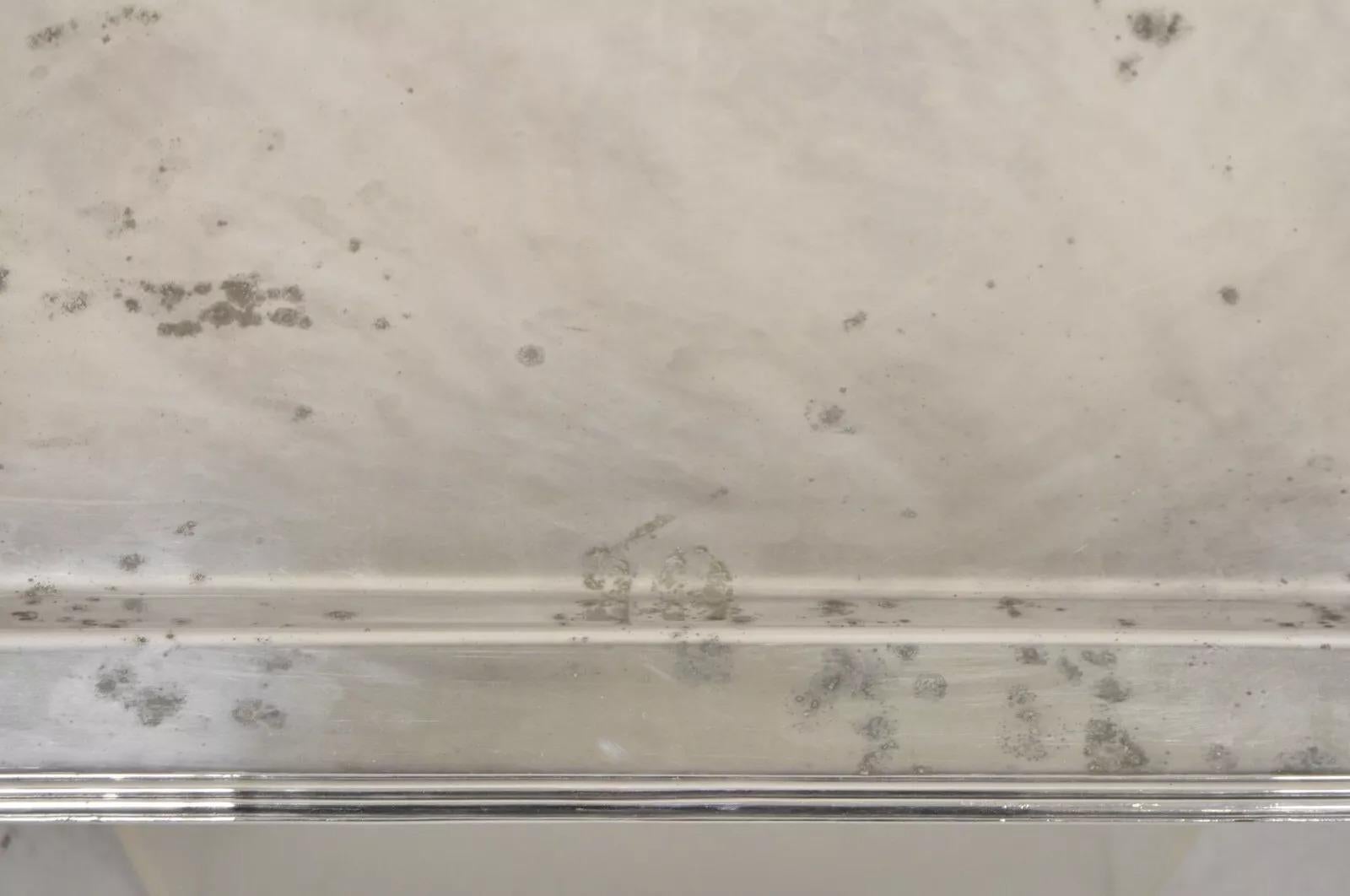 Vintage Devon Argentina Bandeja grande de la Regencia inglesa bañada en plata para servir en venta 1