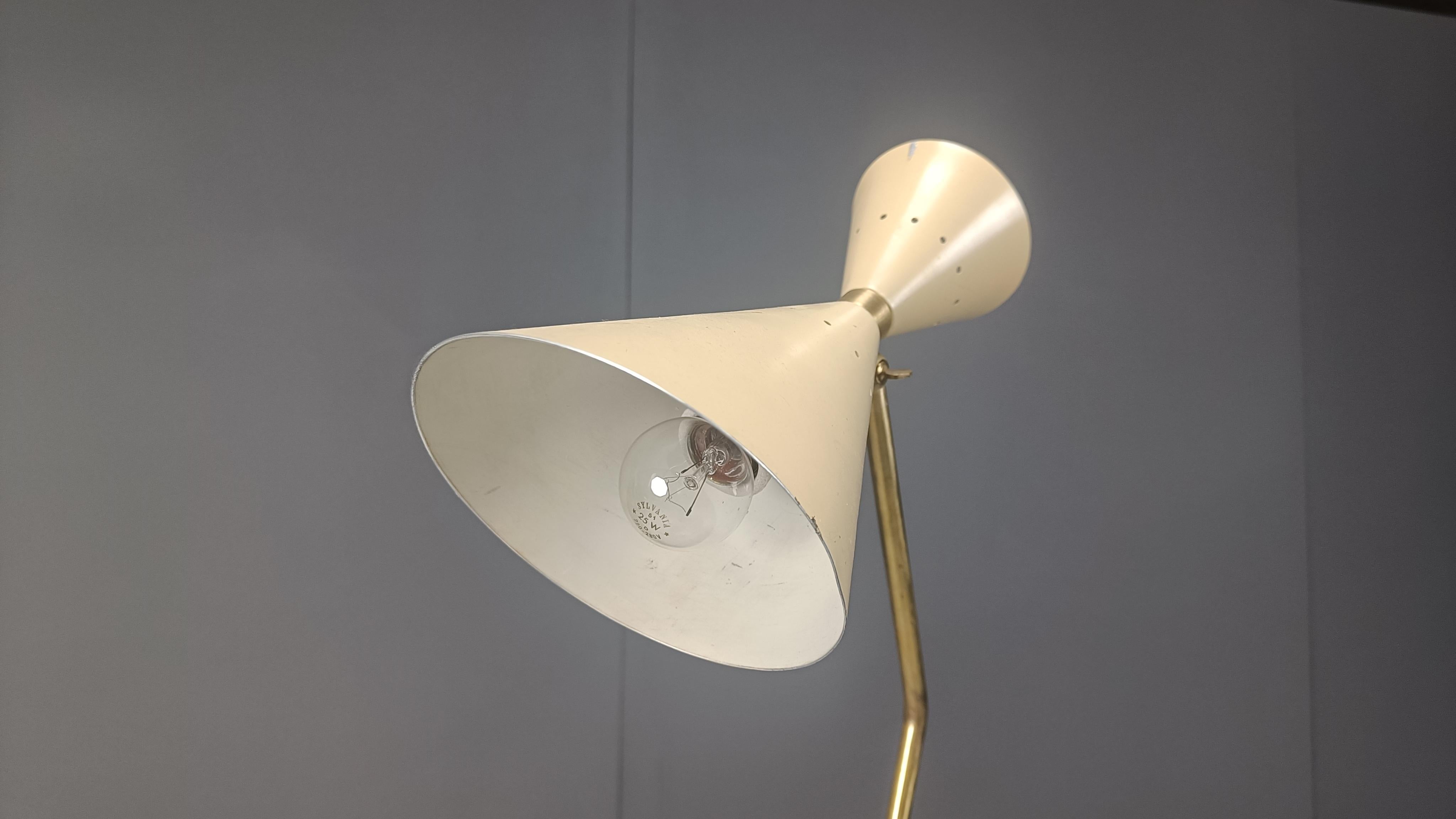 Lámpara de pie diábolo vintage, años 60 en venta 8
