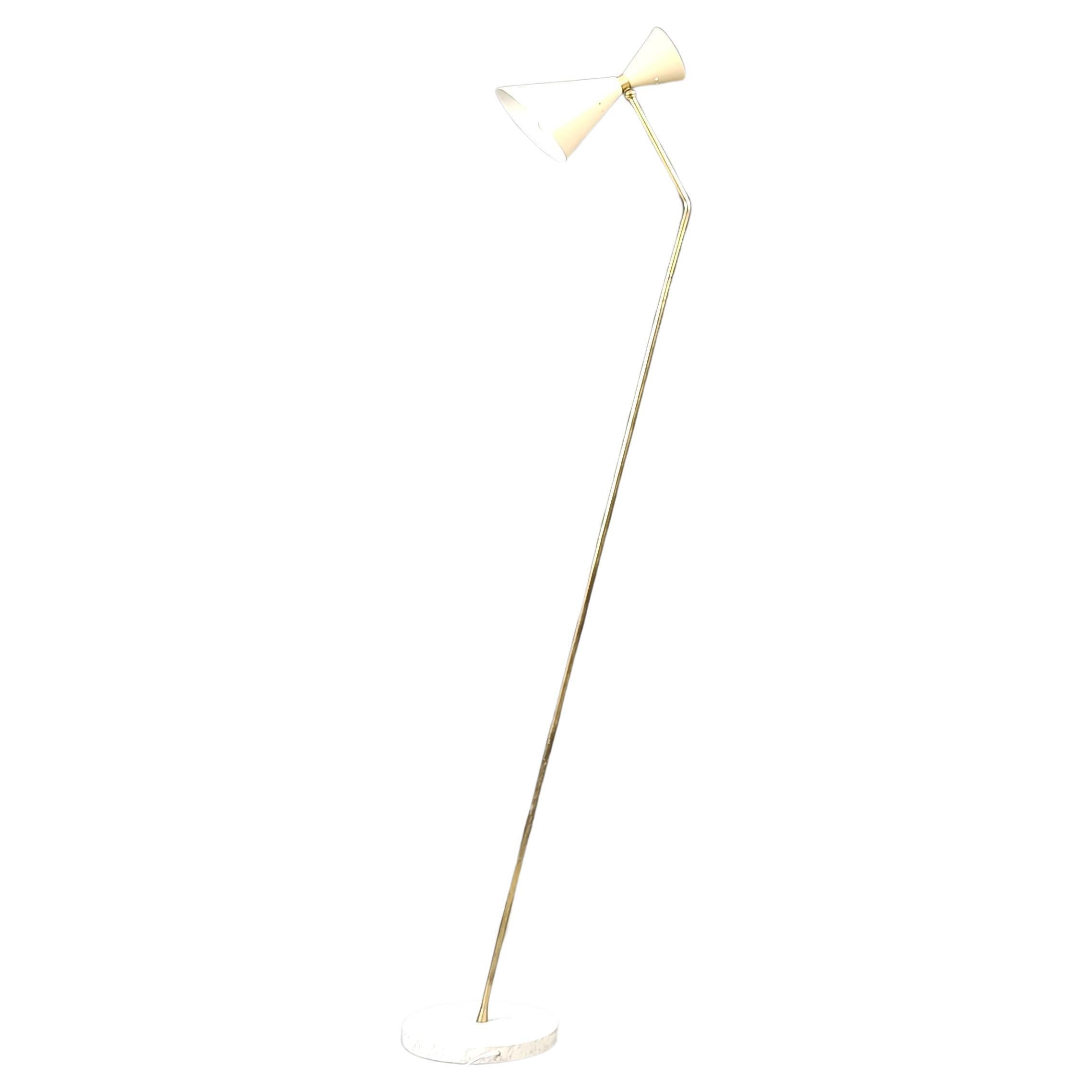 Vintage diabolo floor lamp, 1960s