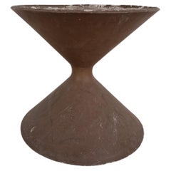 Jardinière vintage en diabolo de Willy Guhl, années 1960