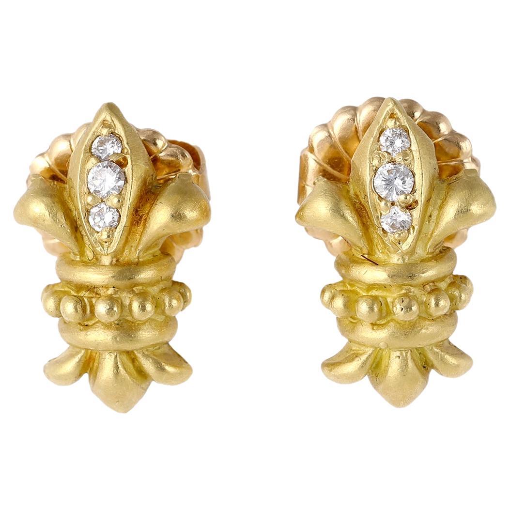 Beautiful Impon Traditional Gold Earring For Daily Use Stud Type ER1797 | Gold  earrings, Earrings, Gold earrings studs