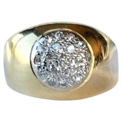 Vintage Diamond and 18 Carat Gold Ring