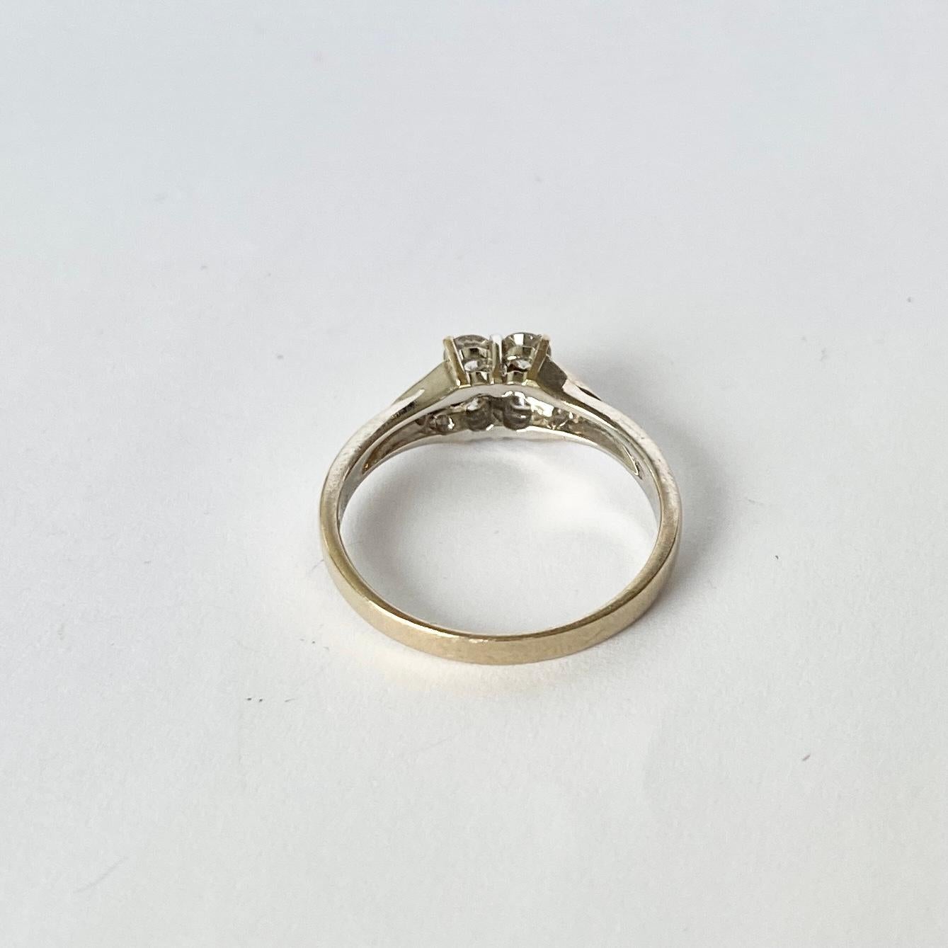four stone engagement ring