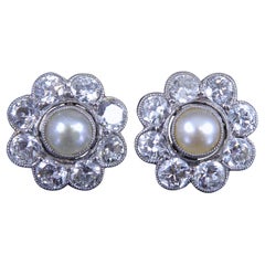 Pearl Stud Earrings