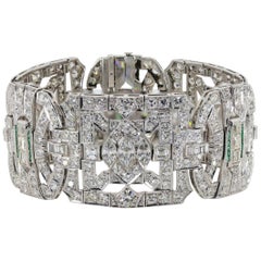 Vintage Diamond and Platinum Bracelet