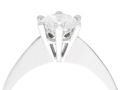 Vintage 0.65 Carat Diamond and Solitaire Engagement Ring