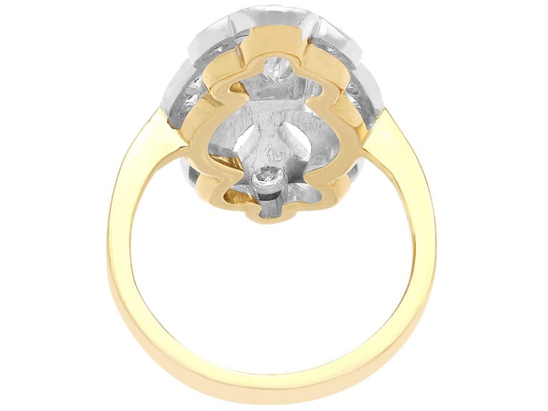 Vintage Diamond and Yellow Gold Marquise Ring, Circa 1940 For Sale at ...