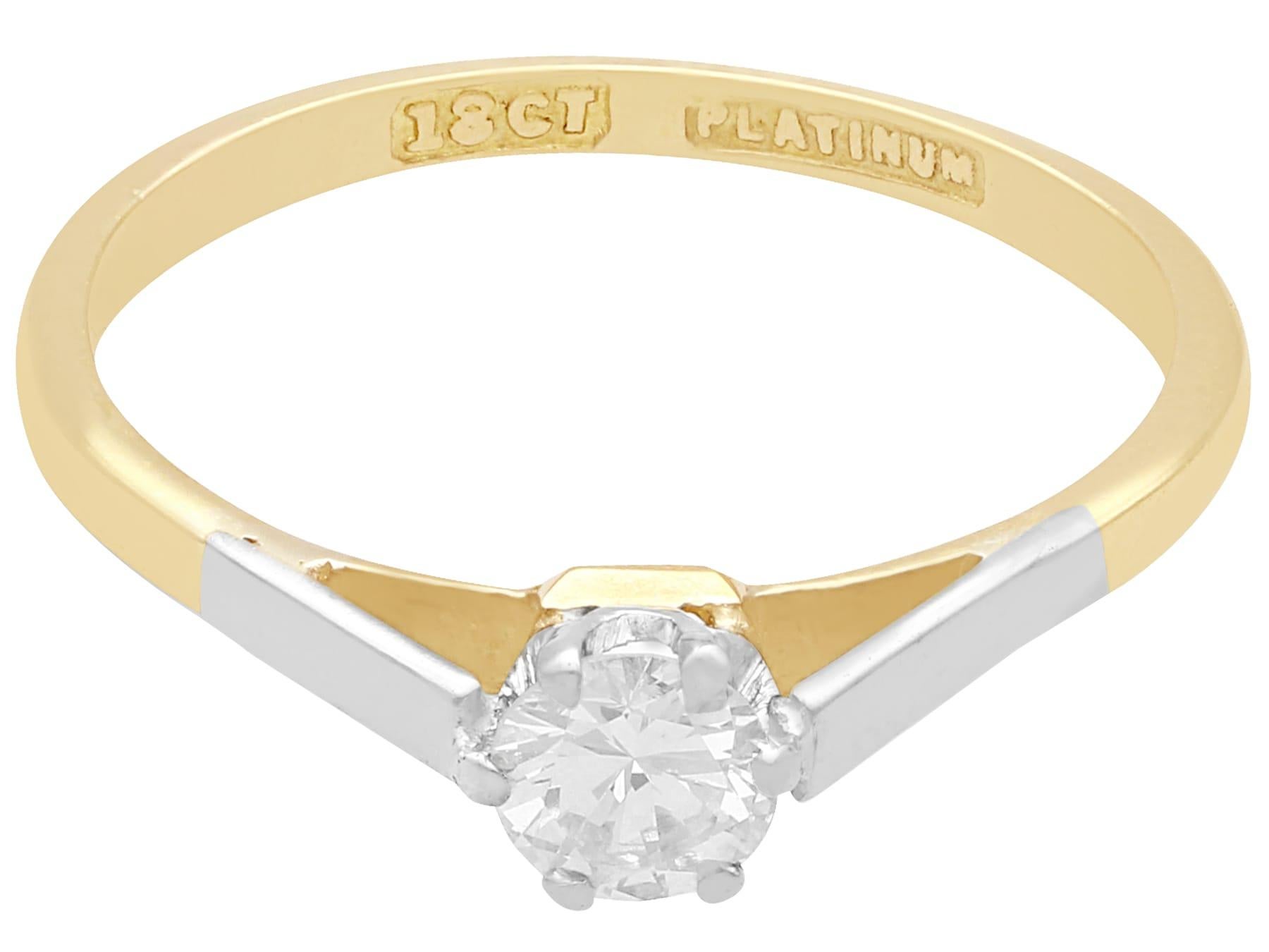 engagement rings yellow gold solitaire