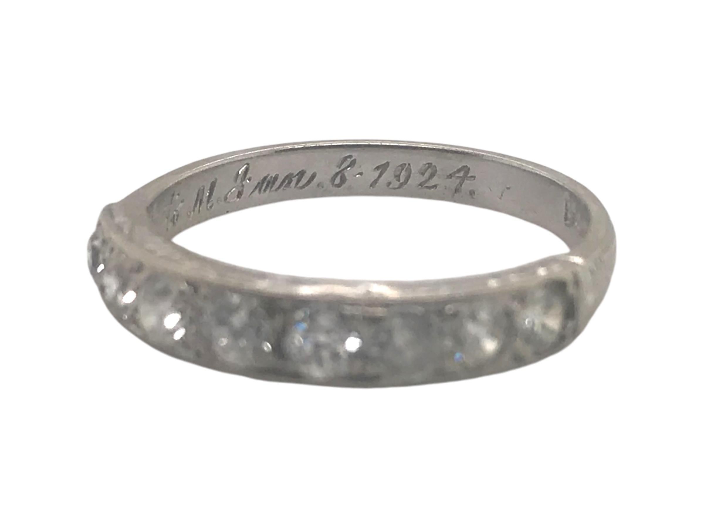 Vintage Diamond Band January 8, 1924 1