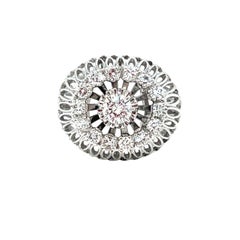 Vintage Diamond Bombe Ring