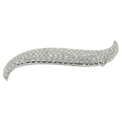Vintage Diamond Brooch