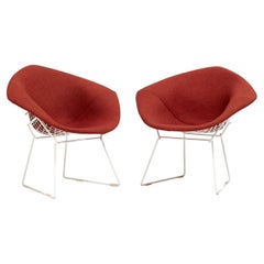 Vintage Diamond Chair by Harry Bertoia for Knoll, Set of 2