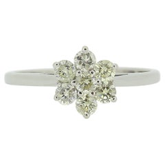 Used Diamond Cluster Ring