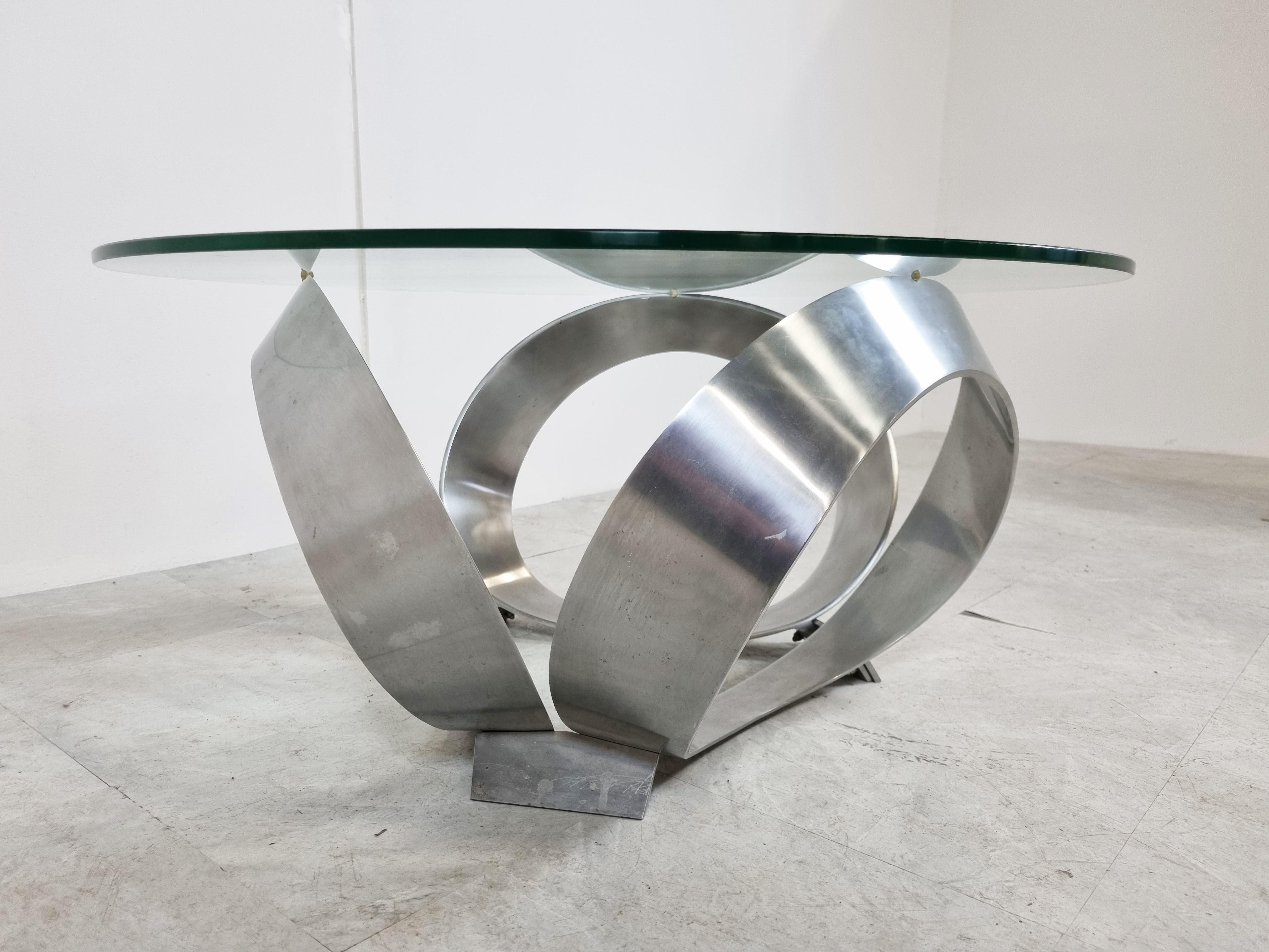 Vintage Diamond Coffee Table by Knut Hesterberg, 1960s In Good Condition In HEVERLEE, BE