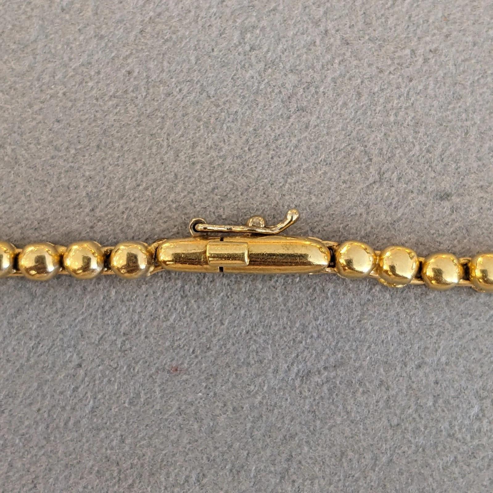 Collier pendentif vintage à diamant 2 cttw en or jaune 18k en vente 1