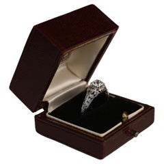 Vintage Diamond Engagement Old European Cut (Approx. 0.7-Carats), Platinum