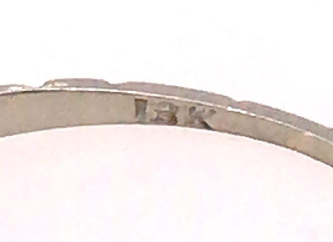 Old European Cut Vintage Diamond Engagement Ring .26ct D-F/SI1 Ideal Lovebird 18k Antique Deco