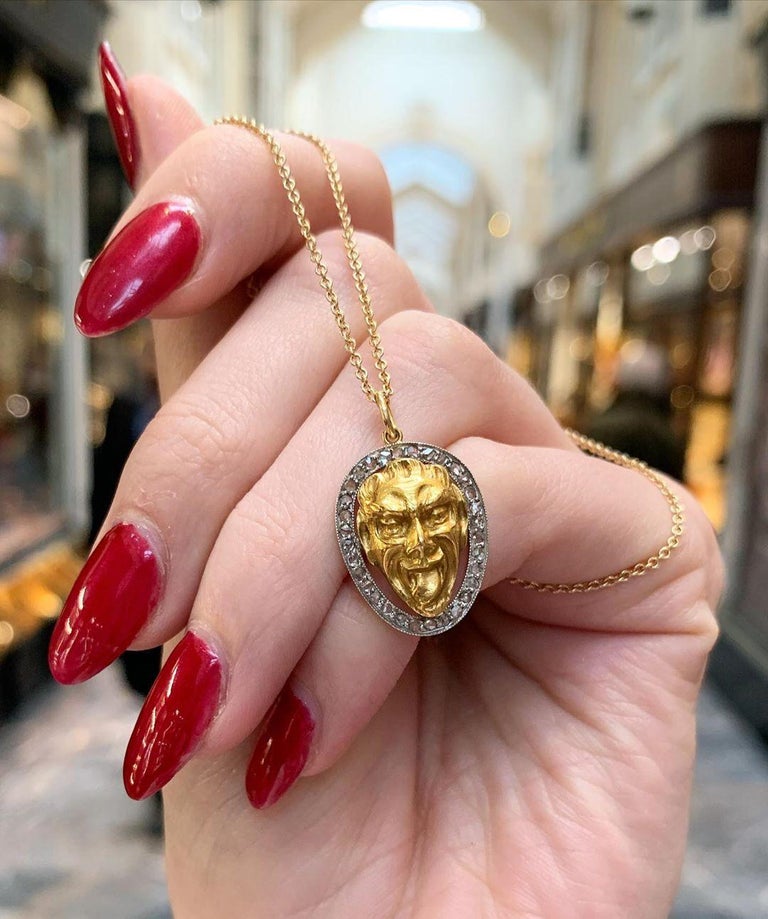 Joker sales pendant diamond
