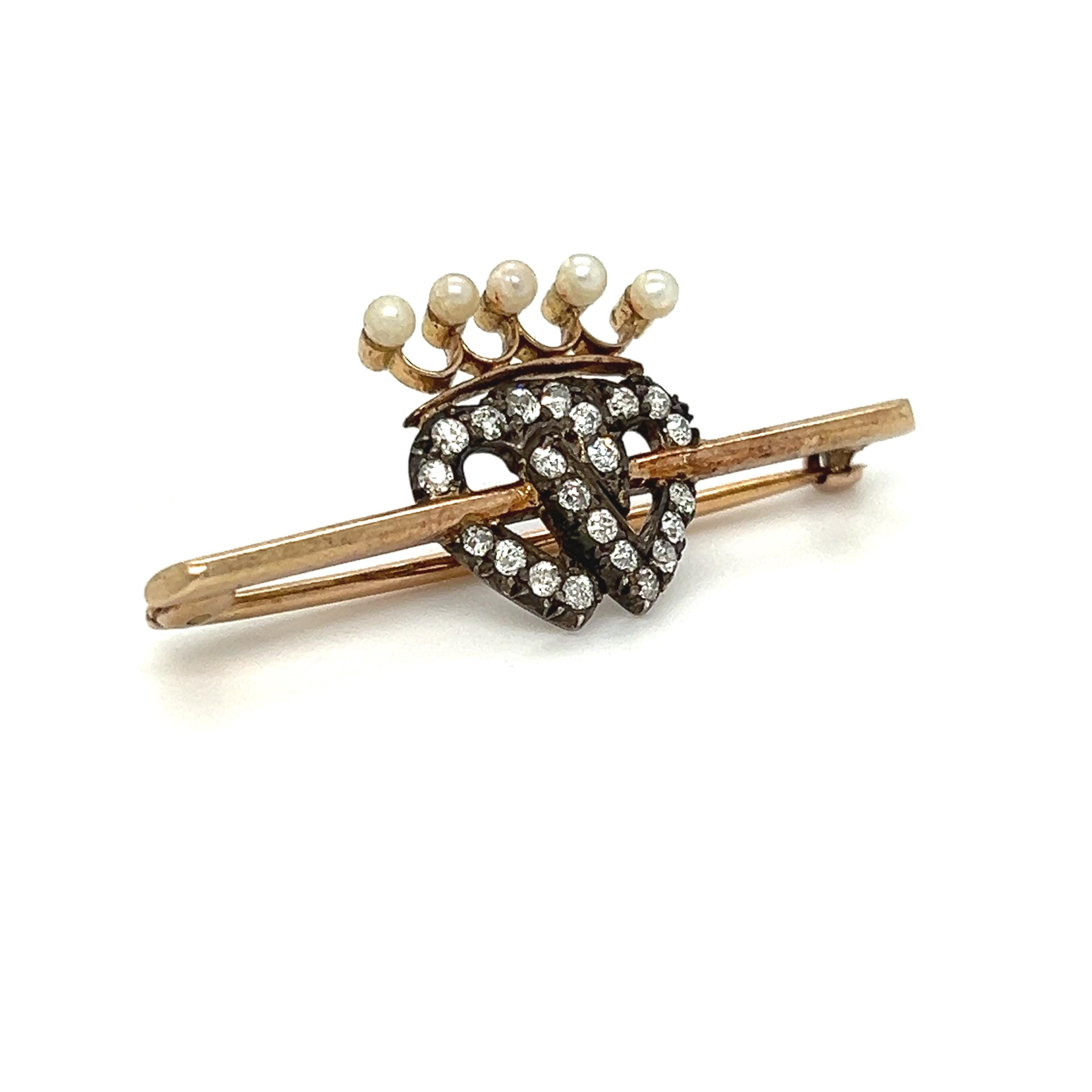 Have you heard of a Luckenbooth Brooch? It's a traditional Scottish brooch originally coming from the Edinburgh Royal Mile. They date back to the 16th century (and some say much longer!) and were worn to ward off evil spirits, which is how they got