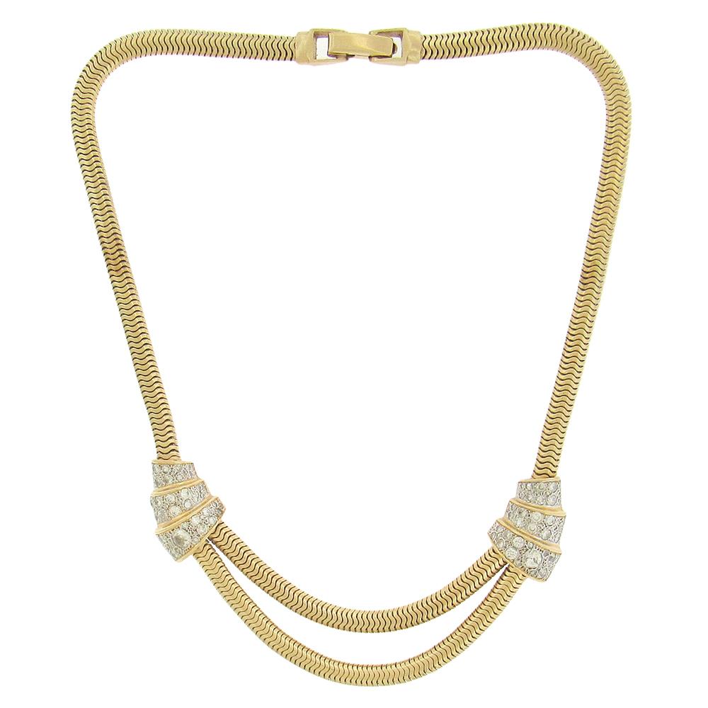 Women's Vintage Diamond Necklace