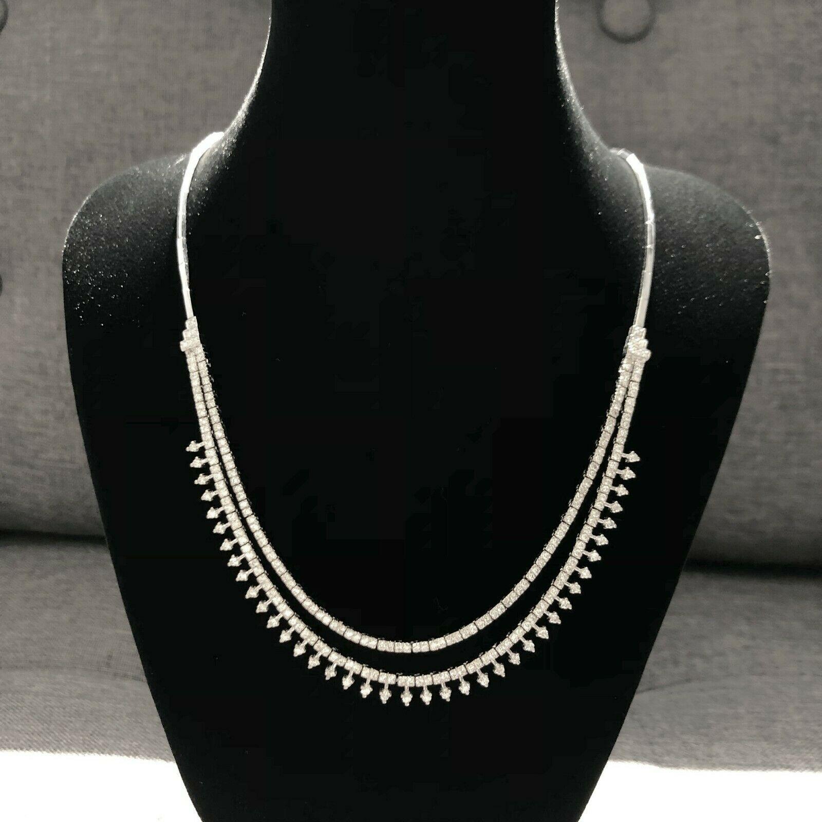 vintage diamond necklaces